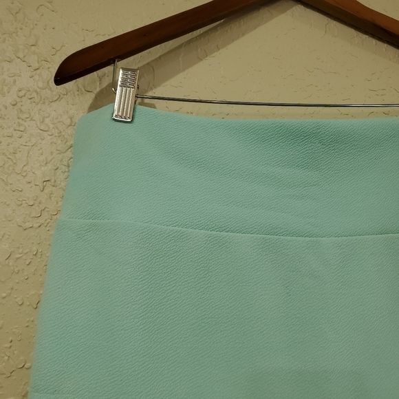 NWT Lularoe Cassie Pencil Blue Stretchy Skirt 2X - Picture 3 of 9